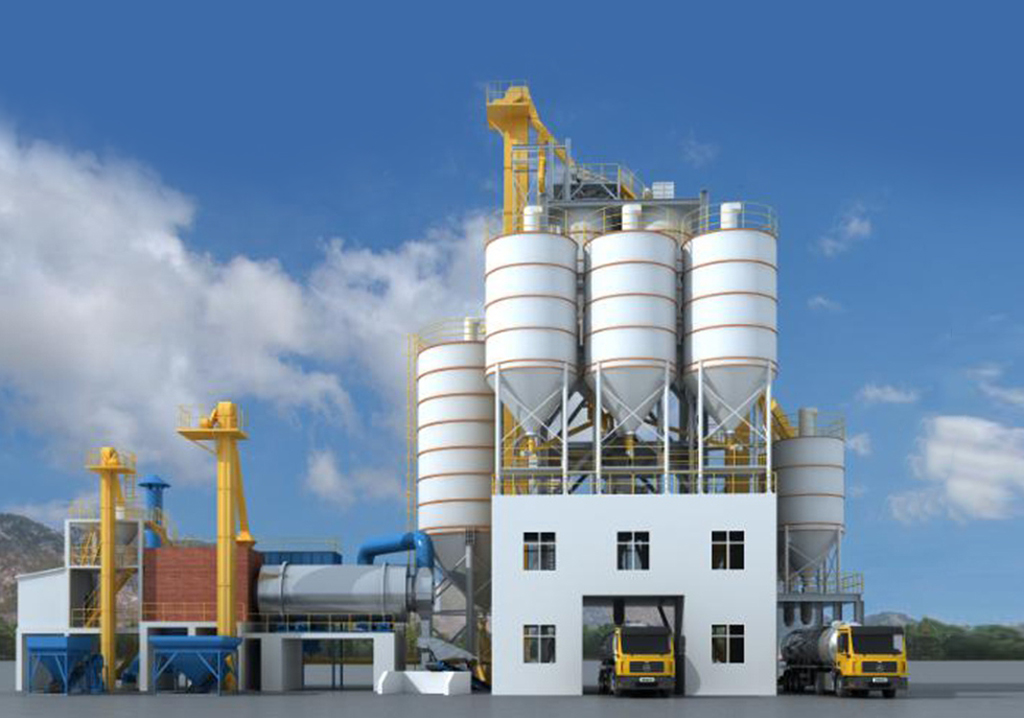 Tower Type Dry Mortar Mixing Plant