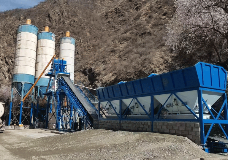 Case Study: HZS90 Concrete Mixing Plant