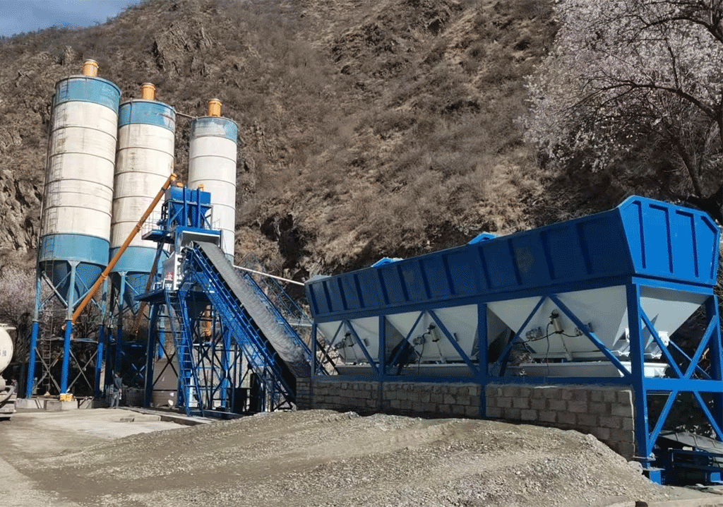 Case Study: HZS90 Concrete Mixing Plant