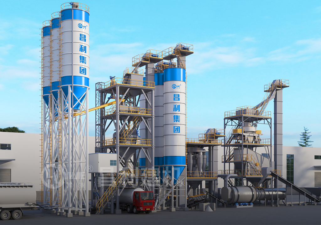 Integrated Dry Mortar Mixing Plant